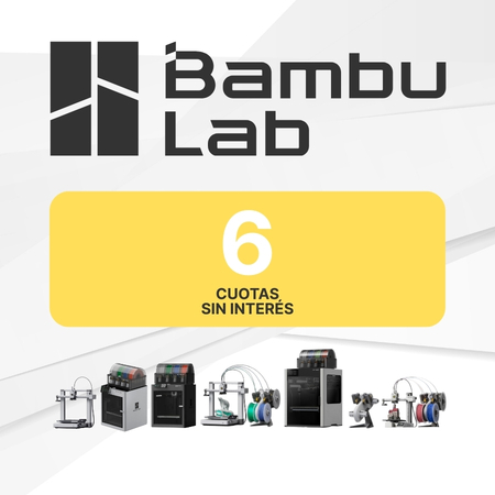 Bambu Lab 6 Cuotas