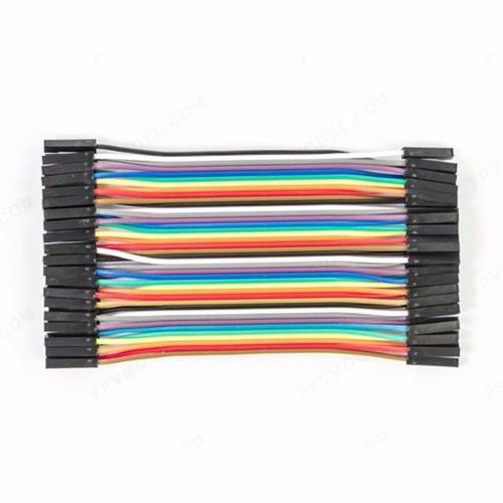 Pack 40 Cables Protoboard Hembra Hembra 10cm