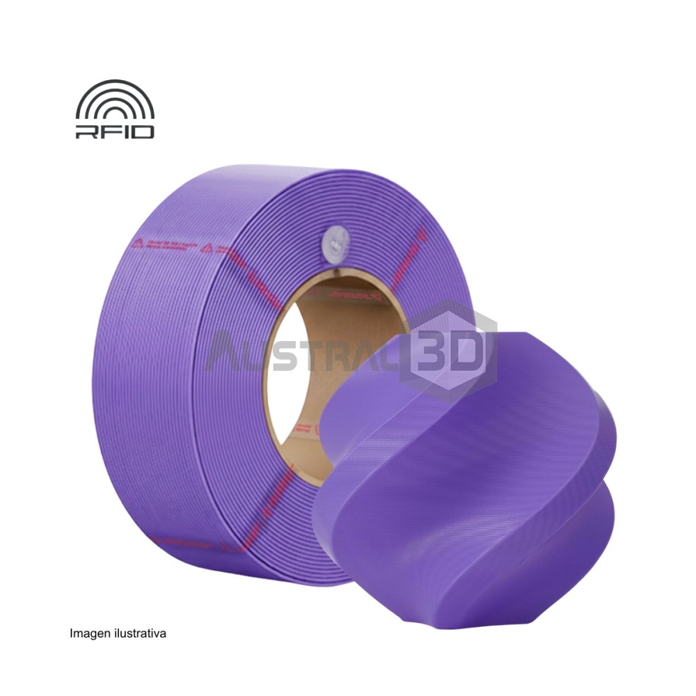 Filamento 3D PLA basic RECARGA BAMBULAB 1.75Mm 1Kg VIOLETA