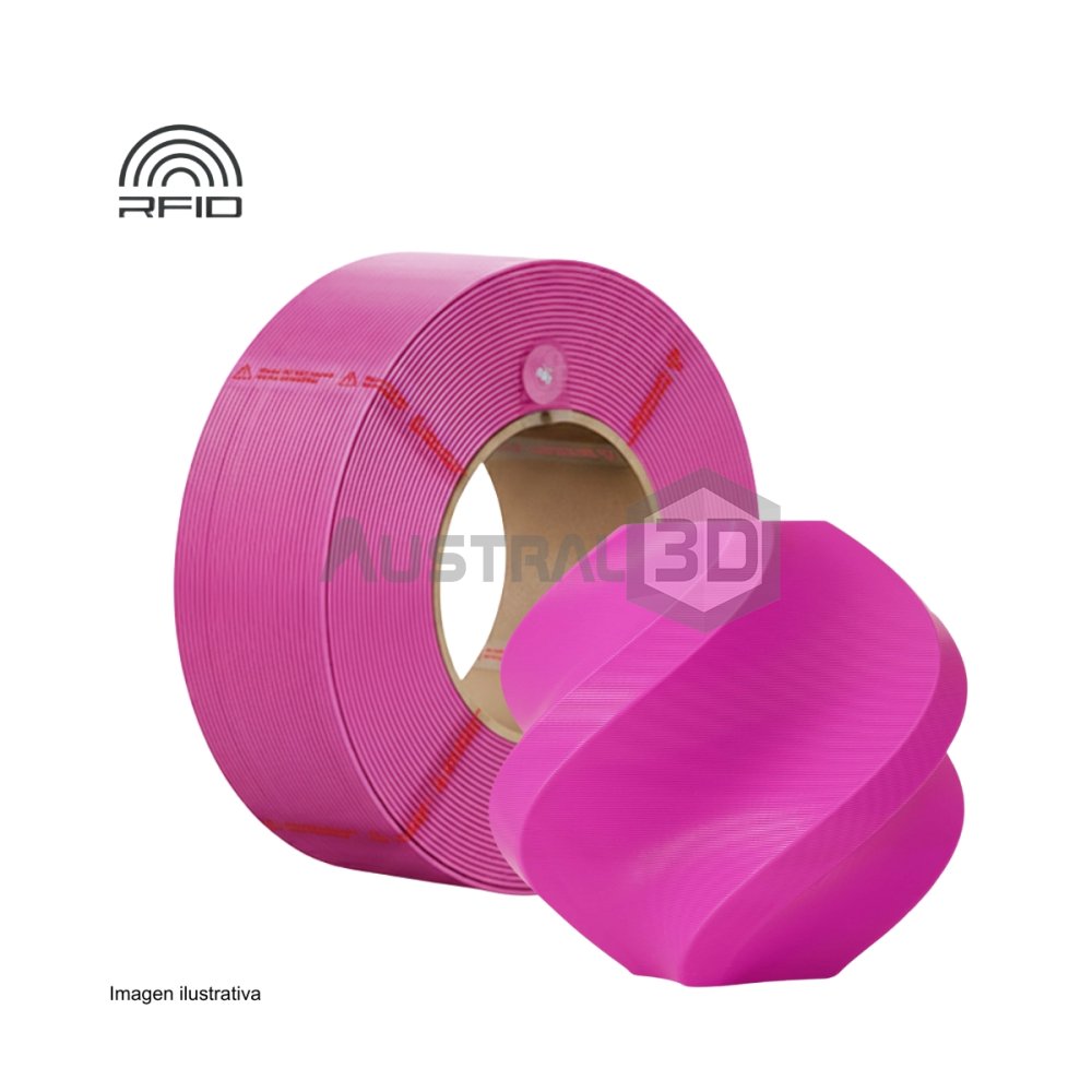 Filamento 3D PLA basic RECARGA BAMBULAB 1.75Mm 1Kg MAGENTA 