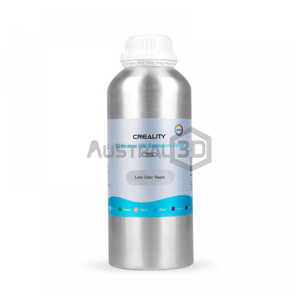 Resina Creality Bajo Olor BLANCO Botella Aluminio 500g