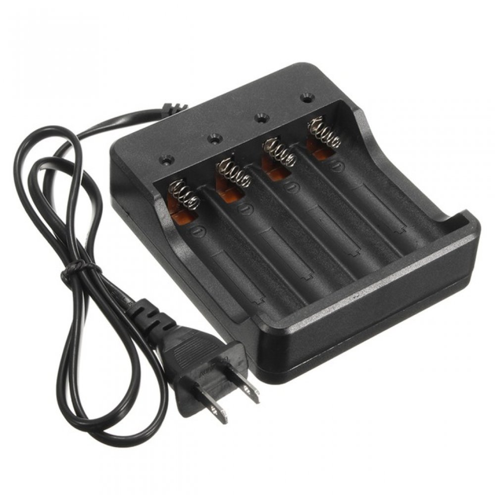 Cargador Universal Para Pilas 4x 18650 Ultrafire Baterias