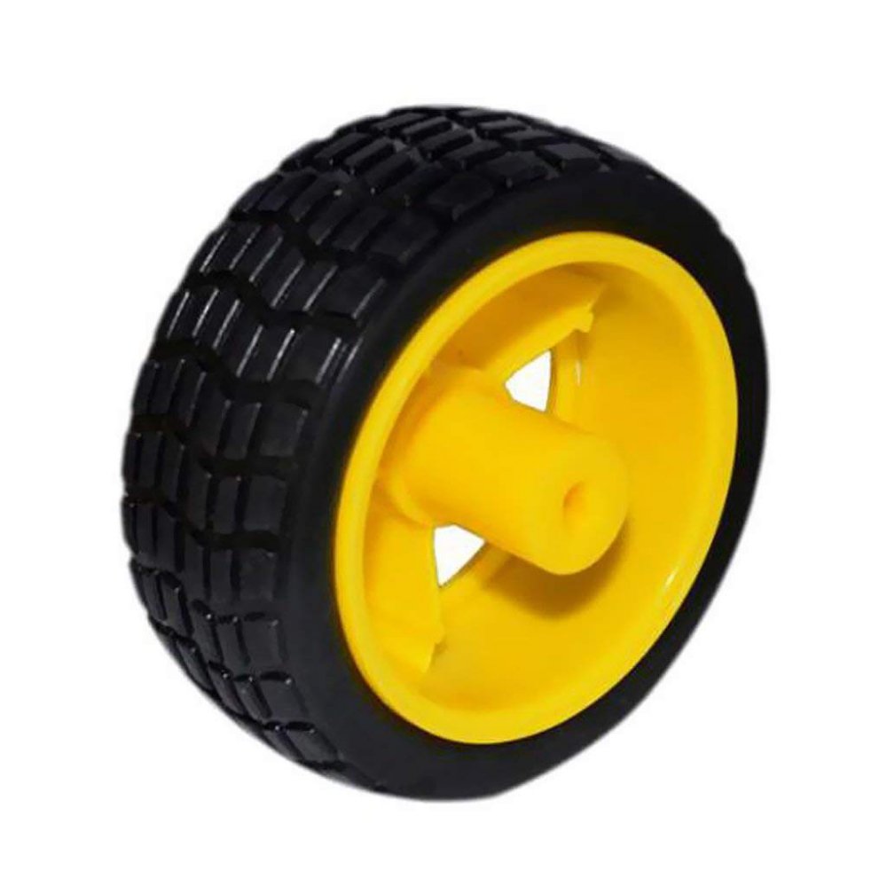 Rueda Para Motor Con Encastre Robotica Rover Arduino