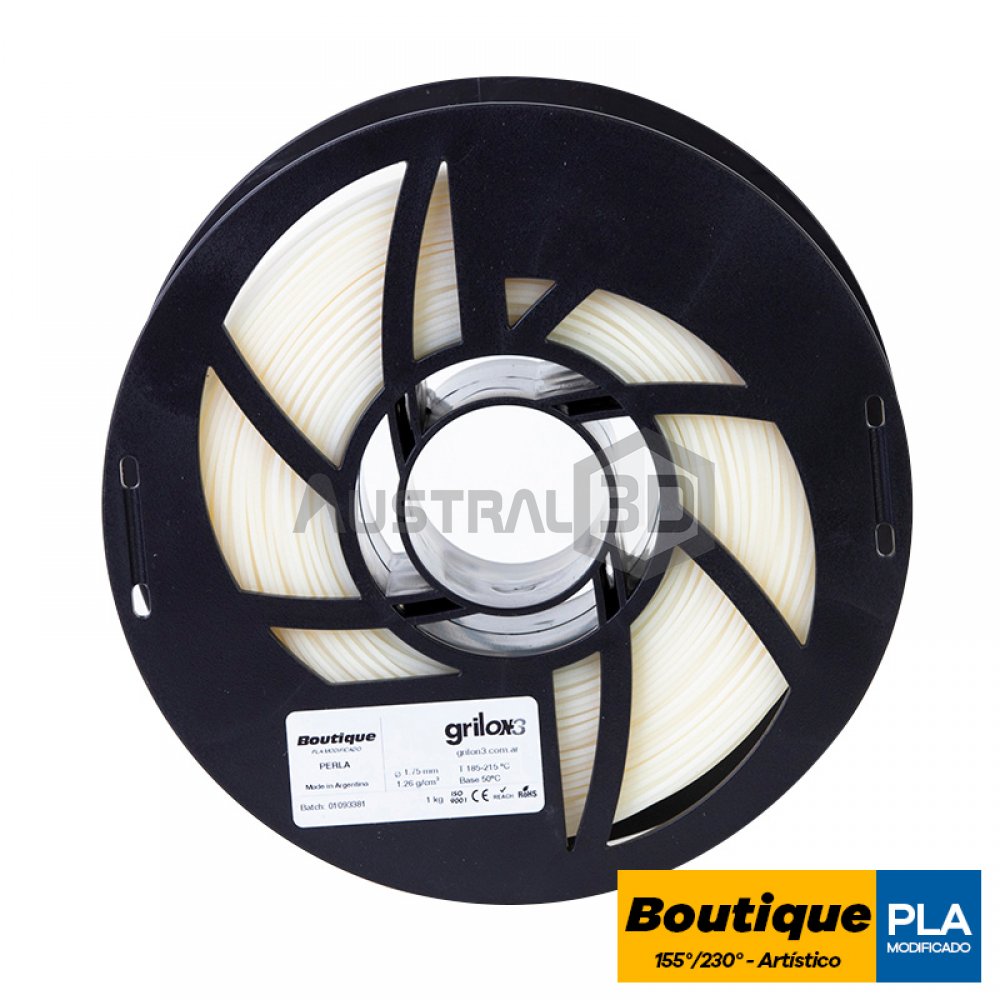 Filamento Grilon3 PLA Boutique 1.75mm PERLA 1kg