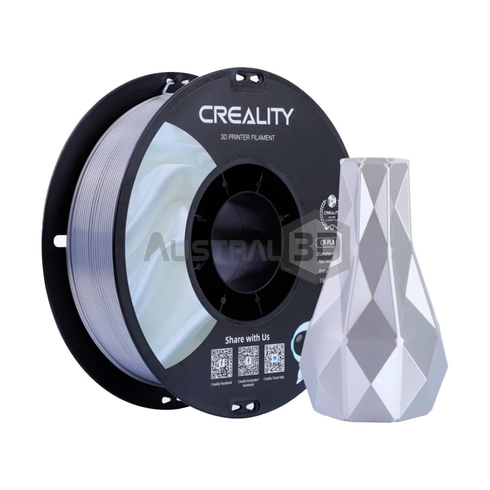 Filamento Pla Original Creality 1.75mm 1kg Cr-seda SILVER