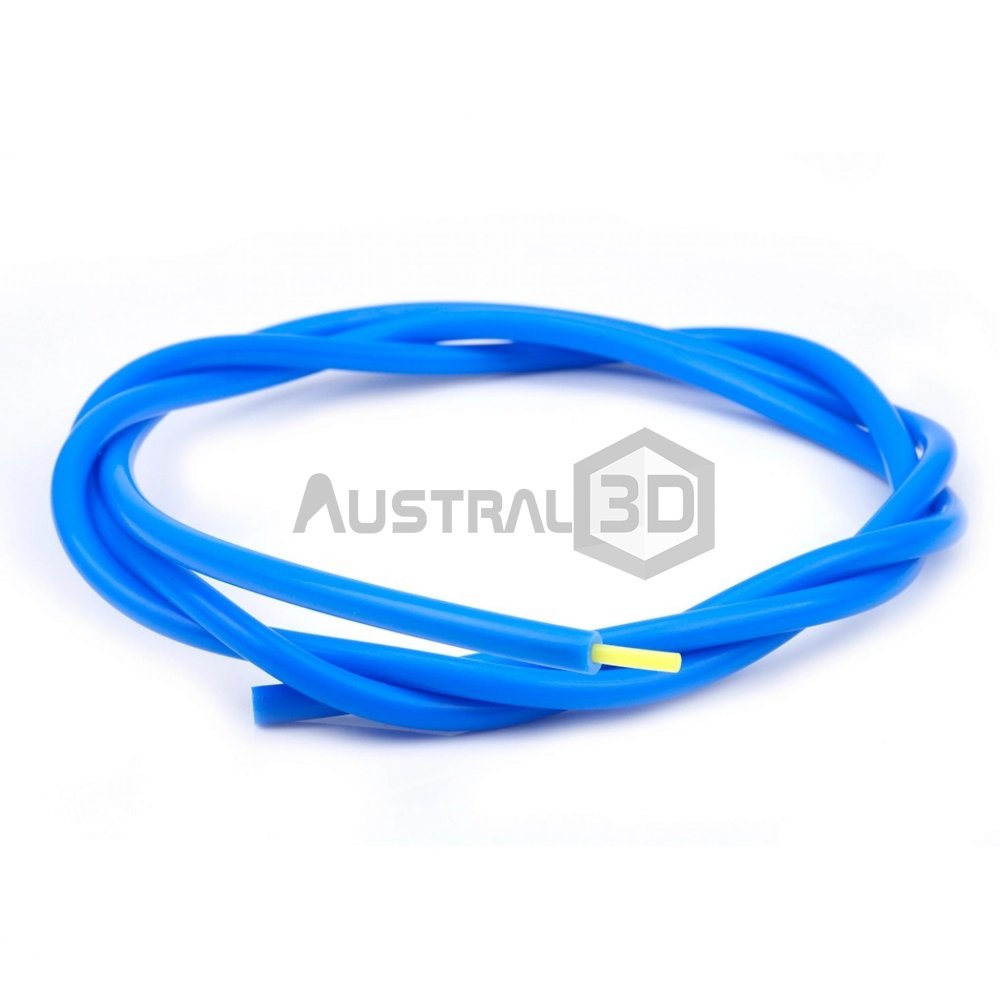 Tubo Teflon Ptfe Ø 4mm X Ø 1.9mm Para Impresora 3d 1mt Azul