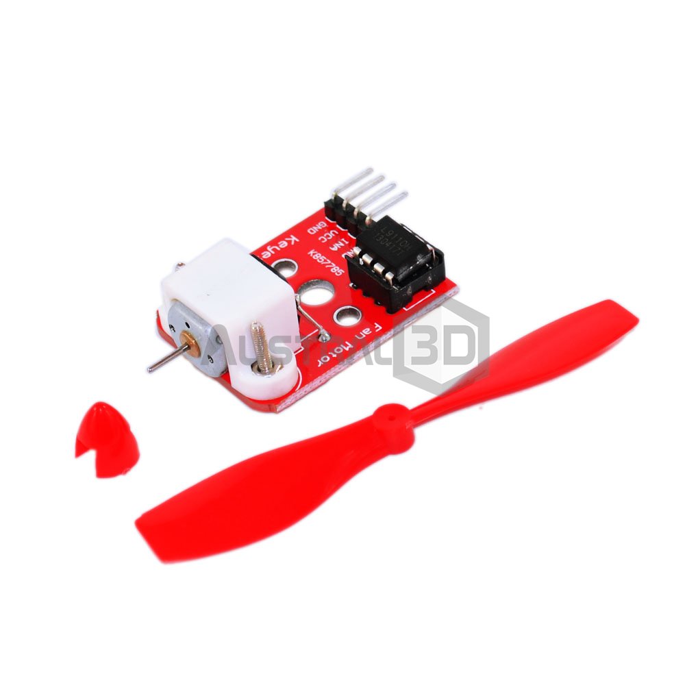 Modulo Motor L9110 Con Helice Desarrollo De Robot