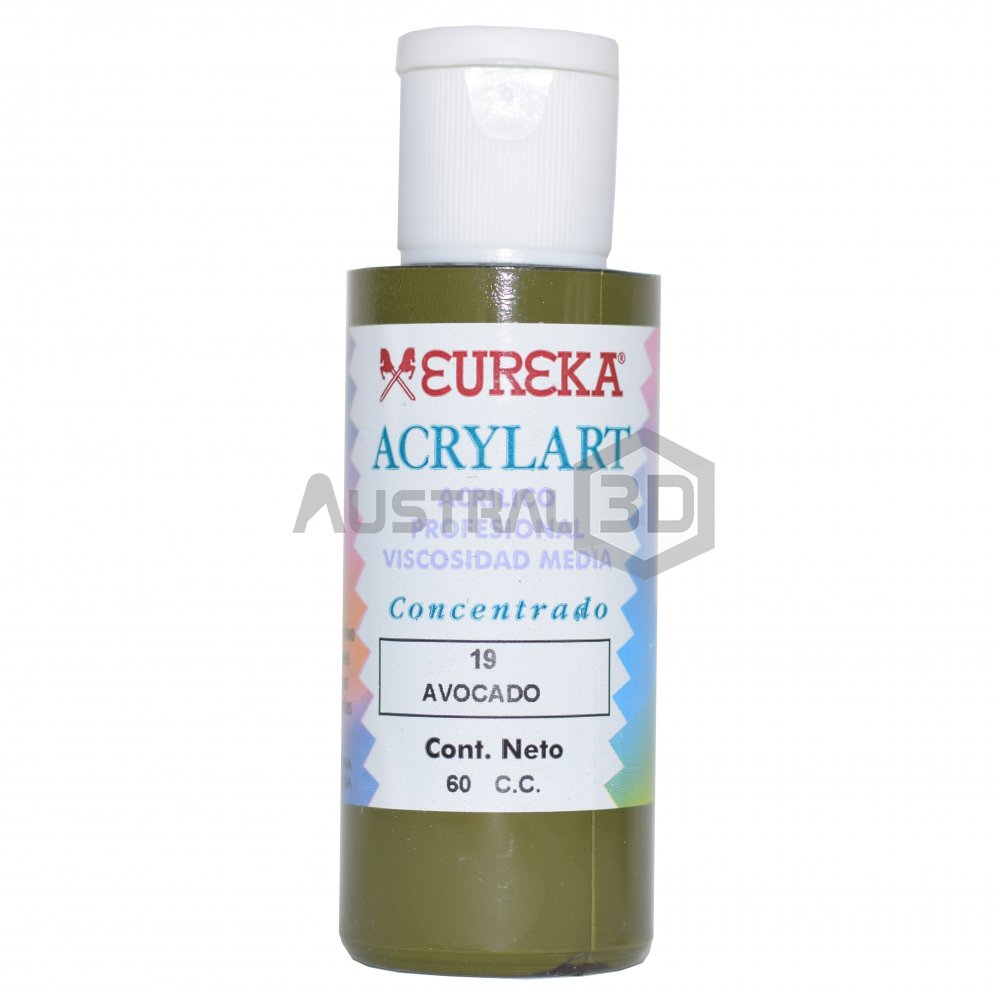 Acrílico Eureka 60cc Avocado