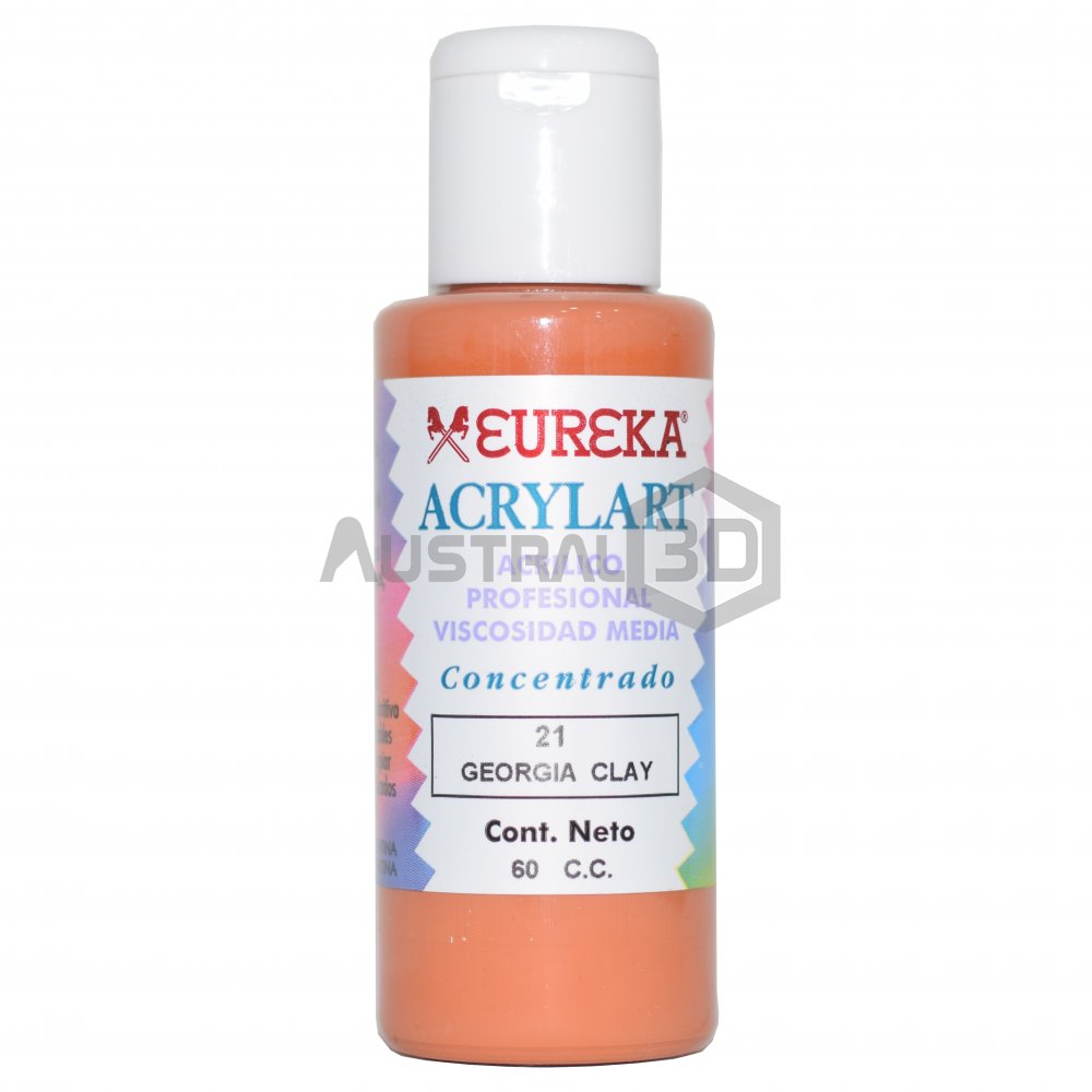 Acrílico Eureka 60cc Georgia Clay