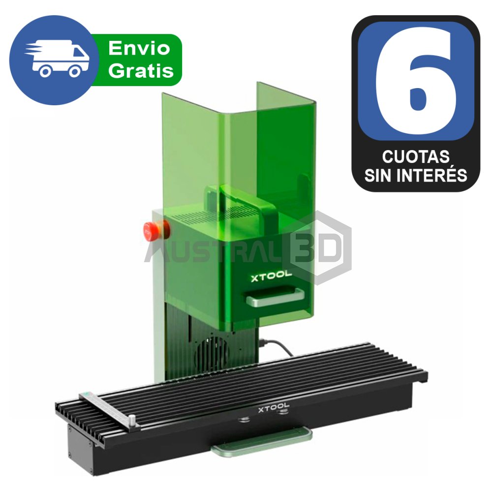 Grabador Láser Portátil Xtool F1 + Extensión deslizable