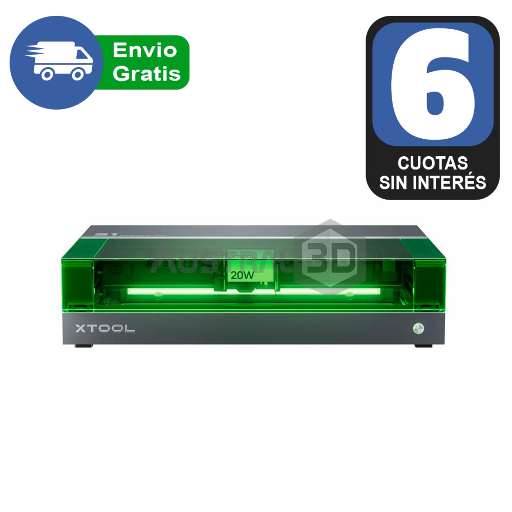Cortadora y Grabadora Laser Xtool S1 20W