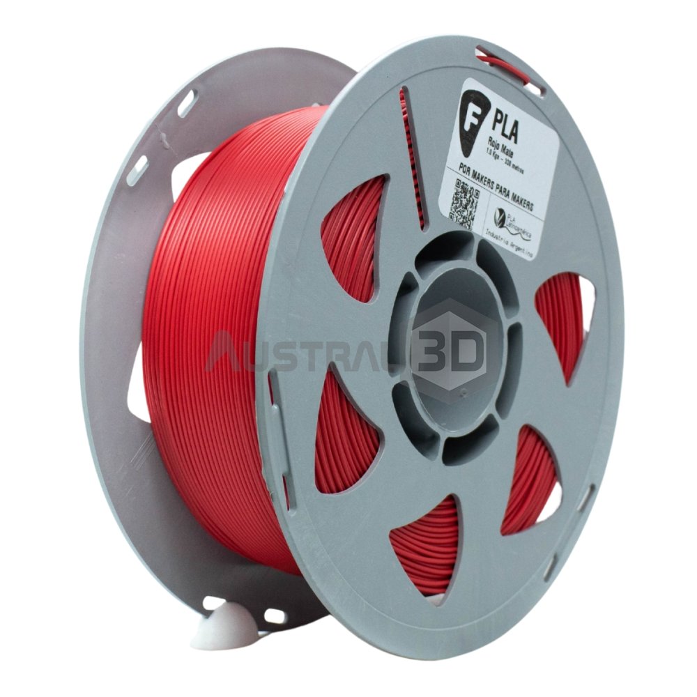 Filamento 3D Filar 1.75Mm 1Kg PLA ROJO MATE