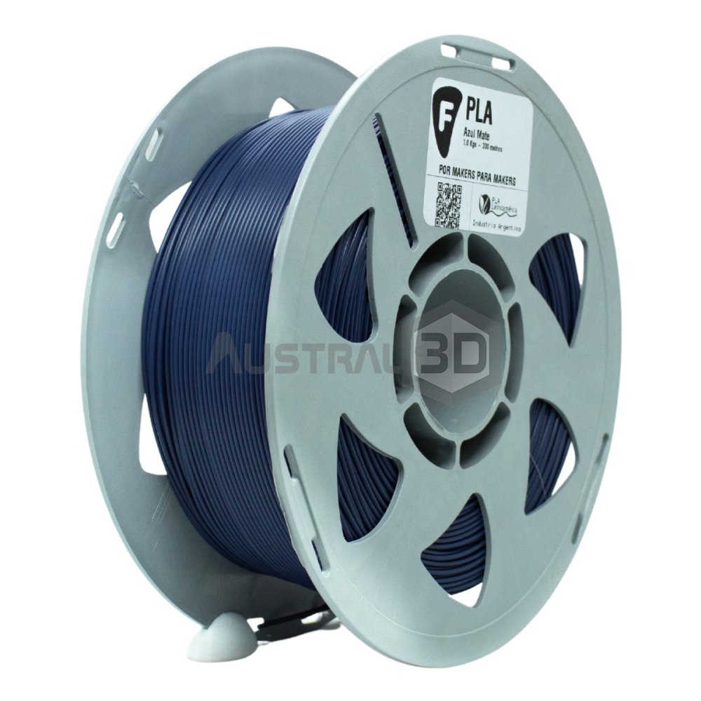 Filamento 3D Filar 1.75Mm 1Kg PLA AZUL MARINO MATE 