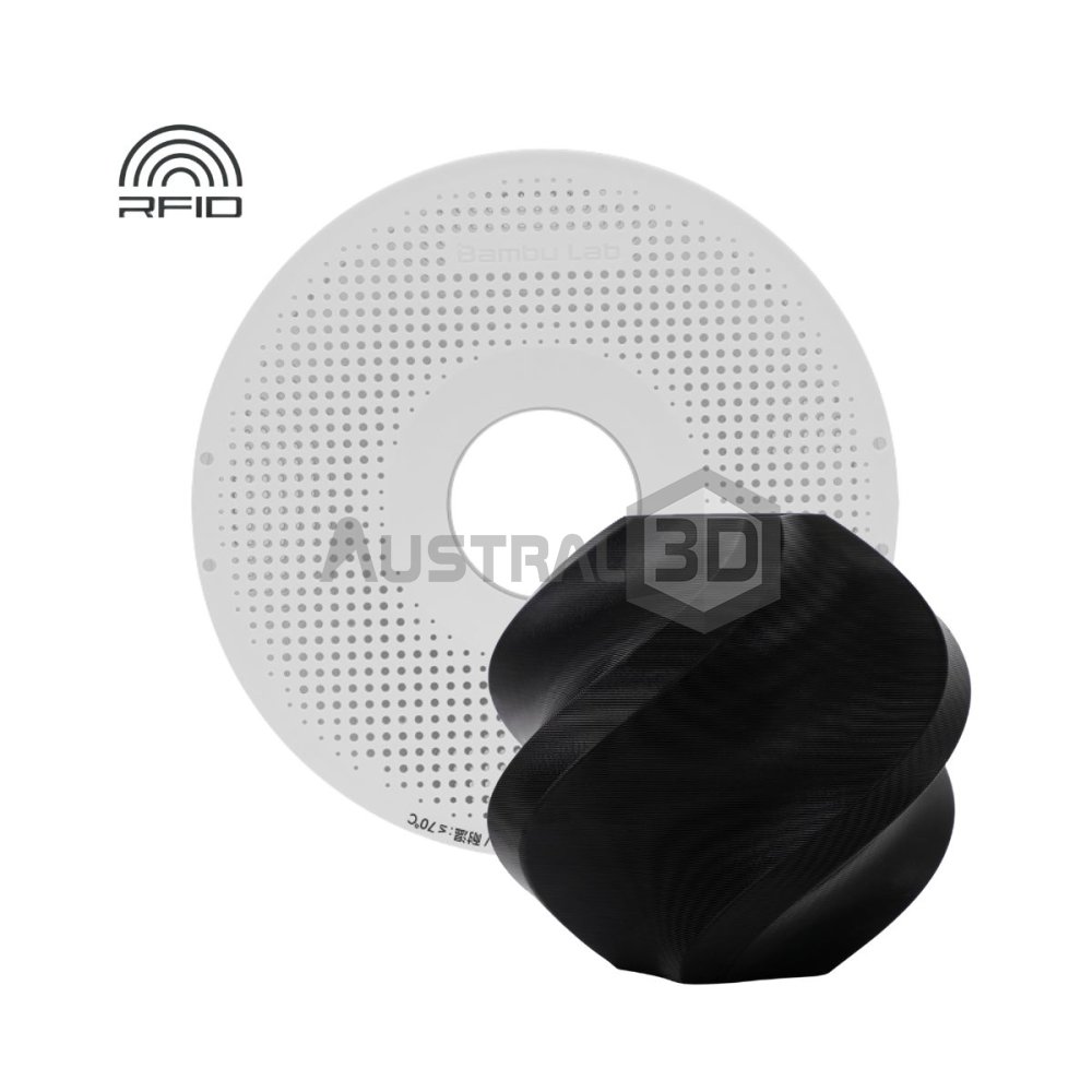 Filamento 3D PLA basic BAMBULAB 1.75Mm 1Kg NEGRO