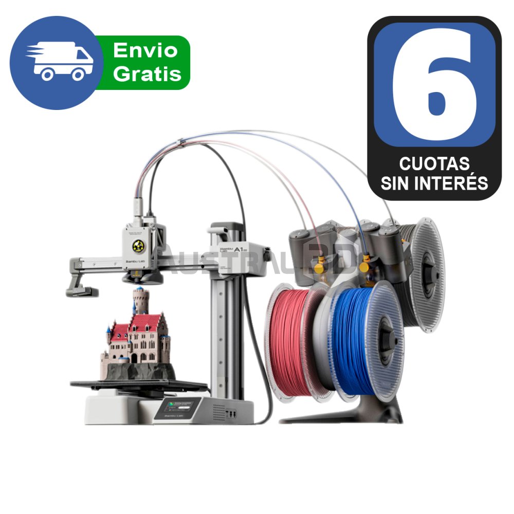 Impresora 3D Bambu Lab A1 mini Combo