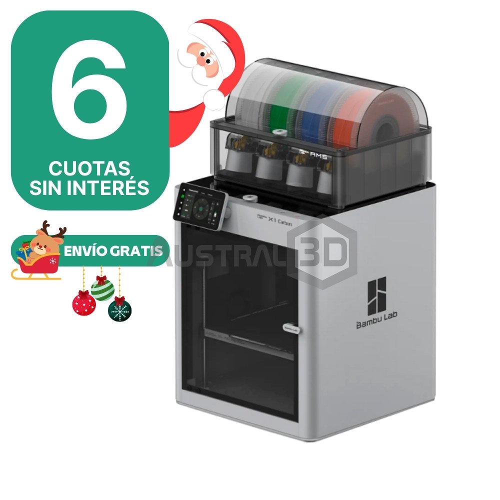 Impresora 3D Bambu Lab X1 Carbon Combo