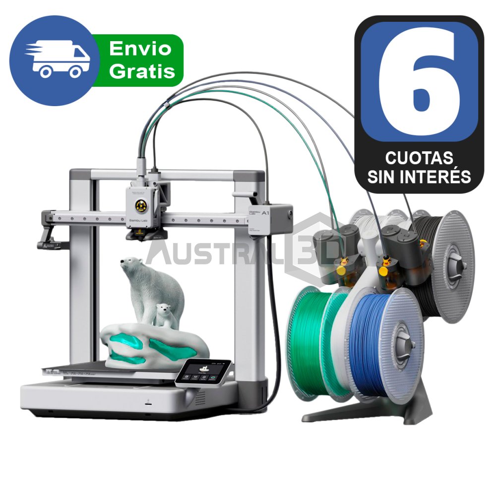 Impresora 3D Bambu Lab A1 Combo