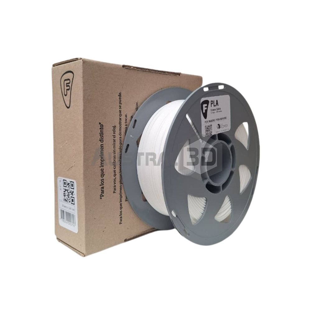Filamento 3D PLA Filar 1.75Mm 1Kg BLANCO CALIDO